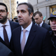 Michael Cohen, longtime personal lawyer and confidant for President Donald Trump, leaves the United States District Court of the Southern District of New York on April 26, 2018, in New York City.